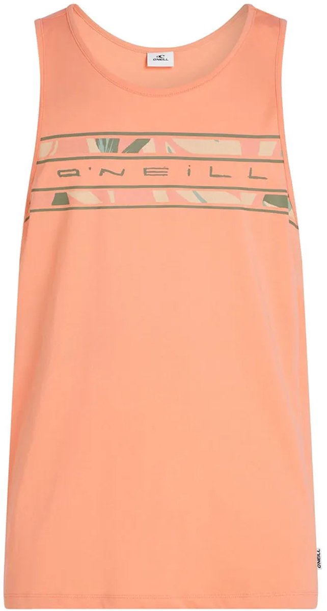 O´neill Graphic Mouwloos T-shirt XL Man Funky Peach