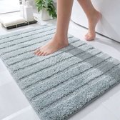 Casilin Badmat Antislip 70x120cm California - Waterabsorberende Badkamermat - Wasbaar en Sneldrogend - Voor Douche en Bad - 100% Katoen - Rechthoek - Sea Green, Groen