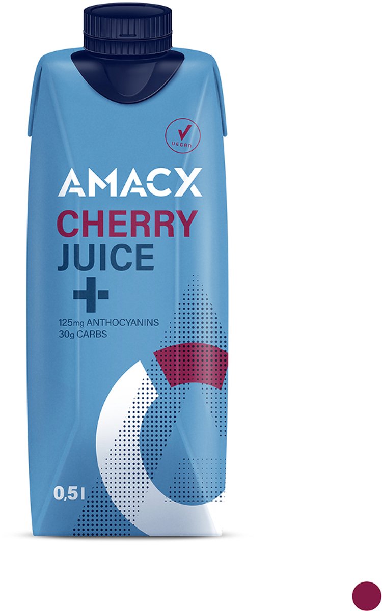 Amacx Cherry Juice - Kersensap - Herstelshake - Polyfenolen - Anthocyanine - 12 pack