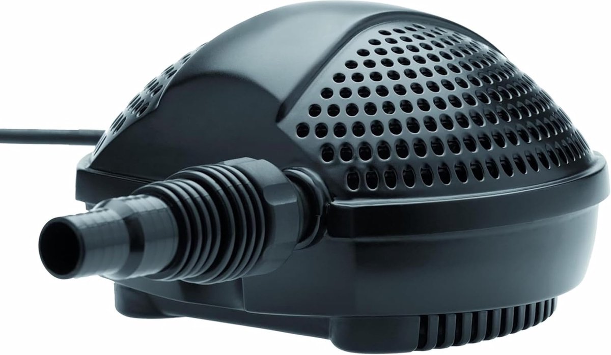Thijox - PondoMax Eco 1500 Filter- en Stroompomp | Energiezuinige Vijverpomp voor Beekjes en Watervallen | 10m Kabellengte, Grof Vuil tot 4mm, Inclusi