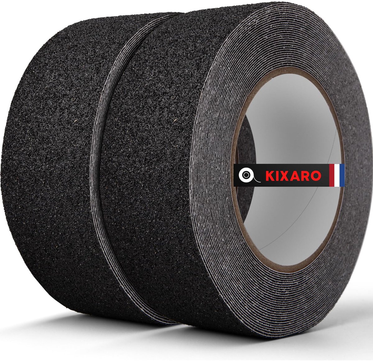 SnelShoppen - Anti-slip Tape Trappen 2 Stuks 10mX5cm Zwart Zelfklevende Antislip Tape Voor Trappen, Zwembadvloer, Binnen & Buiten Veiligheidsstrip Met
