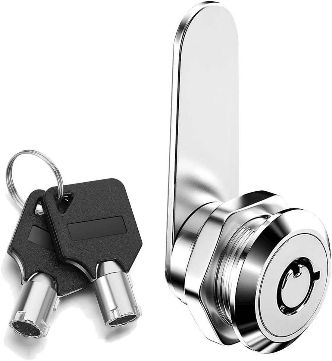 Tubular Cam Lock - Meubelslot Deur - Kast Beveiligen - Verschillende Sleutels - 16mm Cilin
