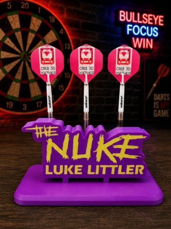 Dartshouder Luke Littler van 3D — afbeelding 3