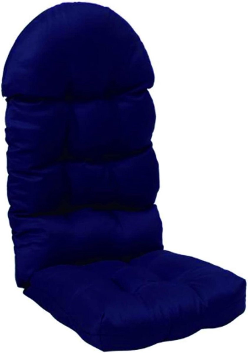 Stoelkussen Vervangingsset - Lounge Kussen - Buiten Ontspannen - Met Bevestigingsbanden - 19x16x28 inch - Grijs