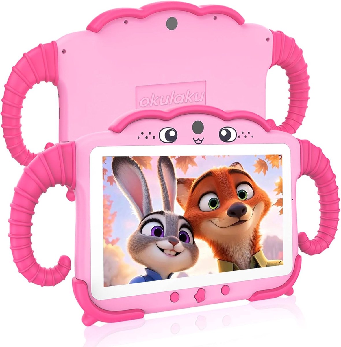 SnelShoppen - Tablet voor Kinderen 7 Inch - Android Kindertablet met WiFi, Bluetooth, Ouderlijk Toezicht, Voorgeïnstalleerde Software, Quad Core, 32GB