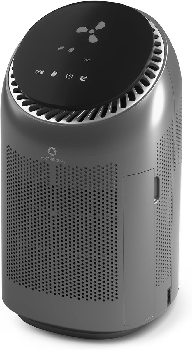 SnelShoppen - 2-in-1 Mini Luchtreiniger en Ontvochtiger met HEPA Filter voor Kamers tot 25 m², Automatische Uitschakeling, Stil voor Slaapkamer en Woo