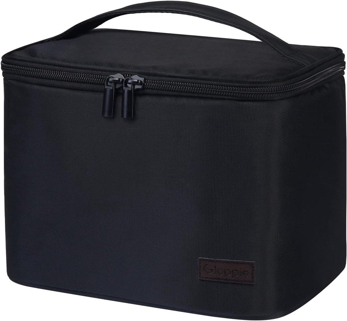 SnelShoppen - Isolerende Lunch Tas - Koeltas voor Werk, Picknick - Ruime 7.5L Capaciteit - Zwart - Perfect als Cadeau voor Mannen en Vrouwen