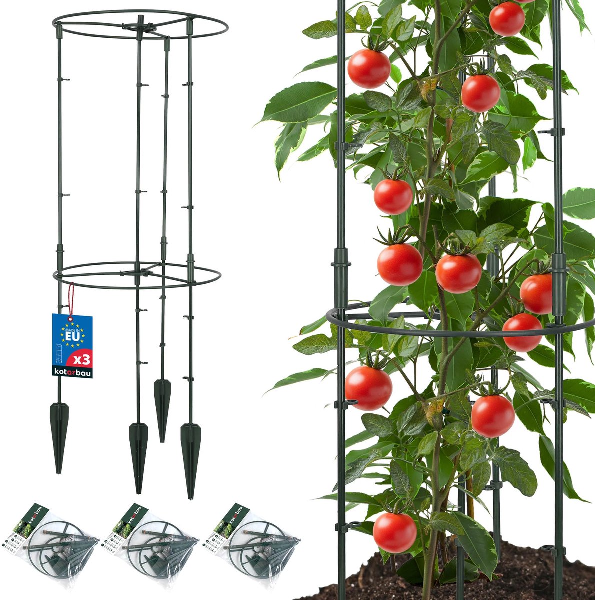 KOTARBAU 3 StuksPlantensteun, Klimplantensteun, Trellis Voor Klimplanten