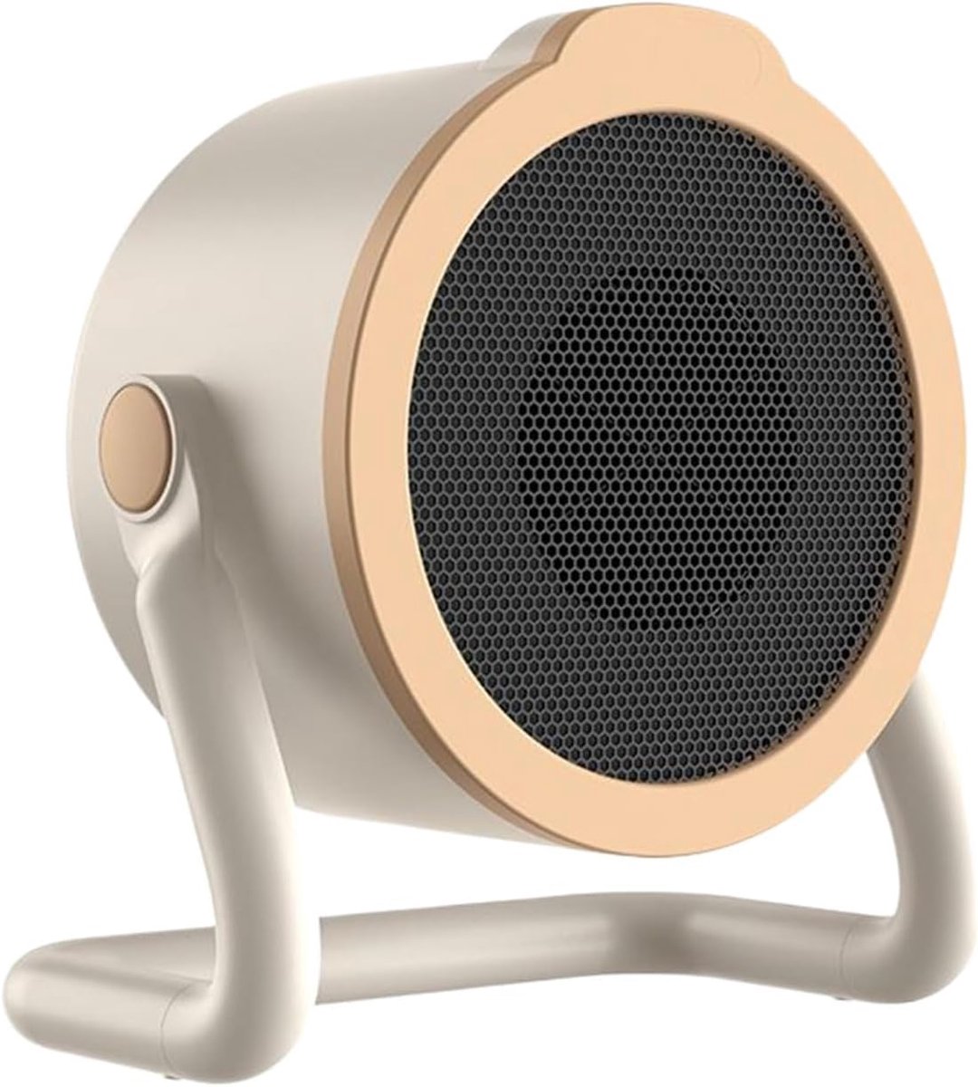 Kleine Space Heater - 500w Kleine Verwarmingsventilator Voor Kamperen | Energiezuinige Winterverwarmer Voor Reizen Bureautafel Koud Weer Buiten RV Slaapkamer Studentenkamer Thuis