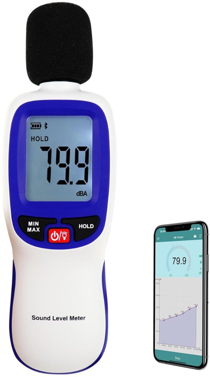 CLGP® Professionele Decibelmeter - DB Meter - Geluidsmeter Inclusief Batterijen