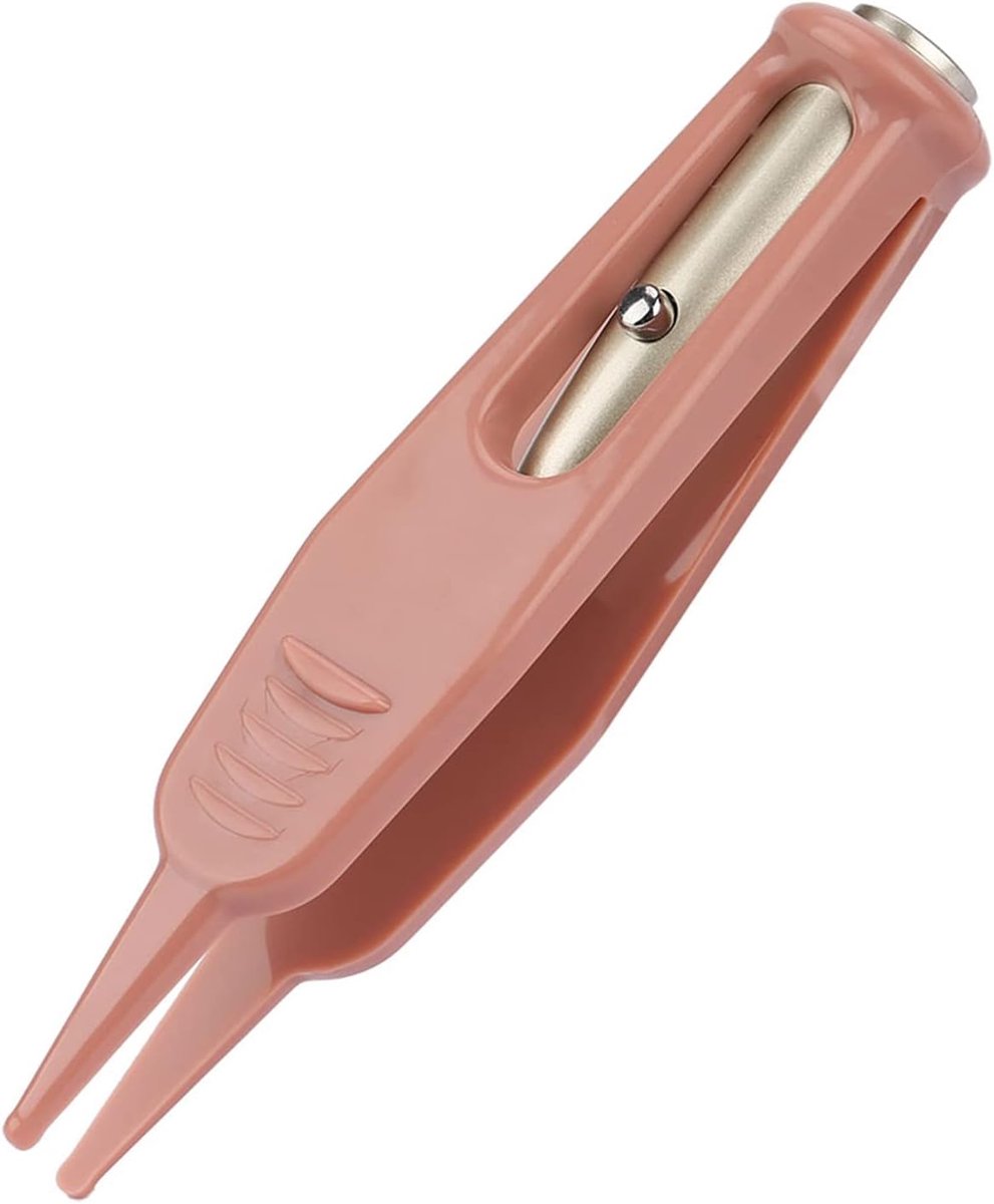 SnelShoppen - Portable Baby Nose Cleaning Tweezer met LED Licht - Veilig en Comfortabel voor Baby Snottebel en Oor- en Navelverzorging - Duurzaam Plas