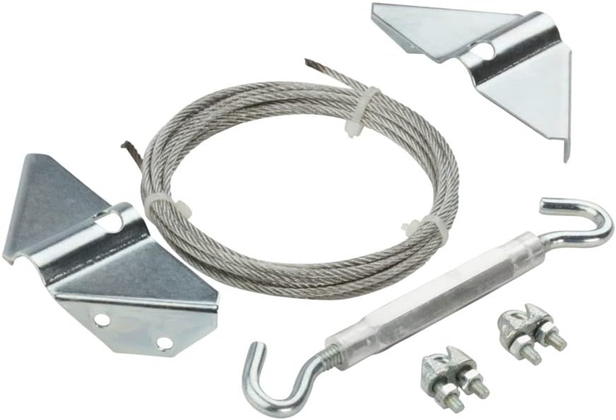 SnelShoppen - Anti-Prolapse Poort Kit, Anti-Sag Poortbevestiging, Kwalitatieve Staal, Inclusief Montage Materialen, Voor Tuin en Buitengebruik