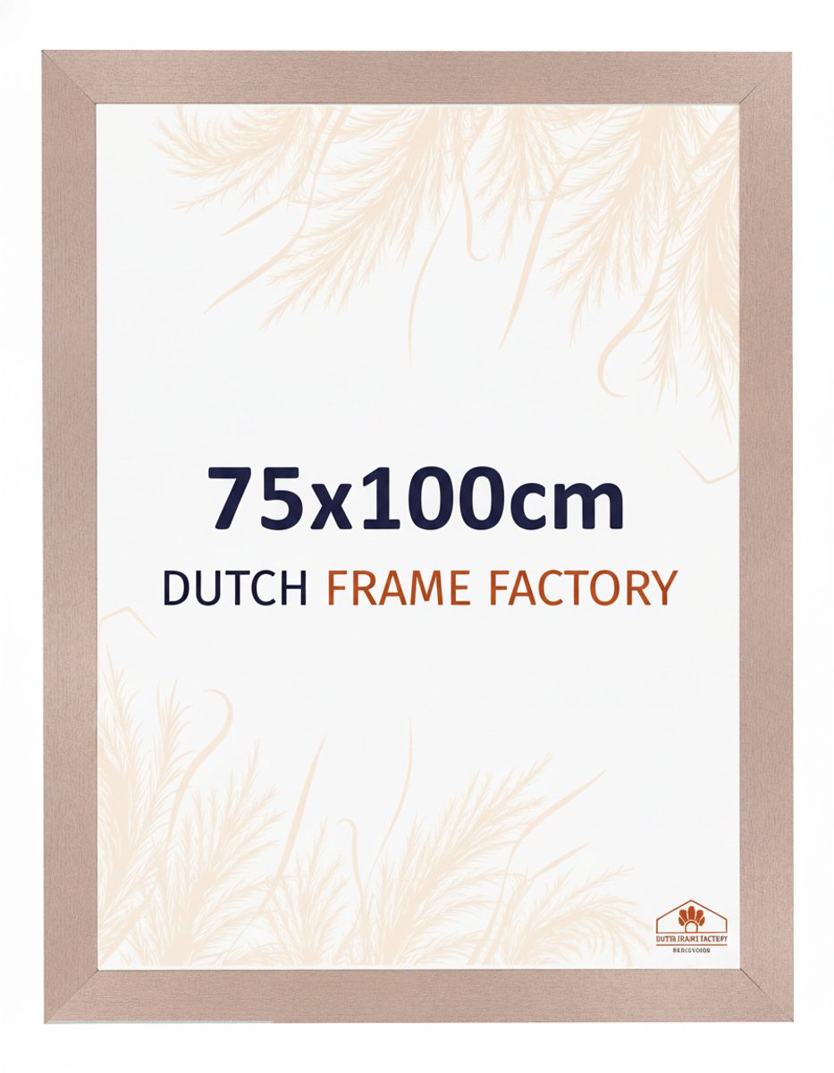 Fotolijst 75x100 cm - MDF - Oudroze - Benno
