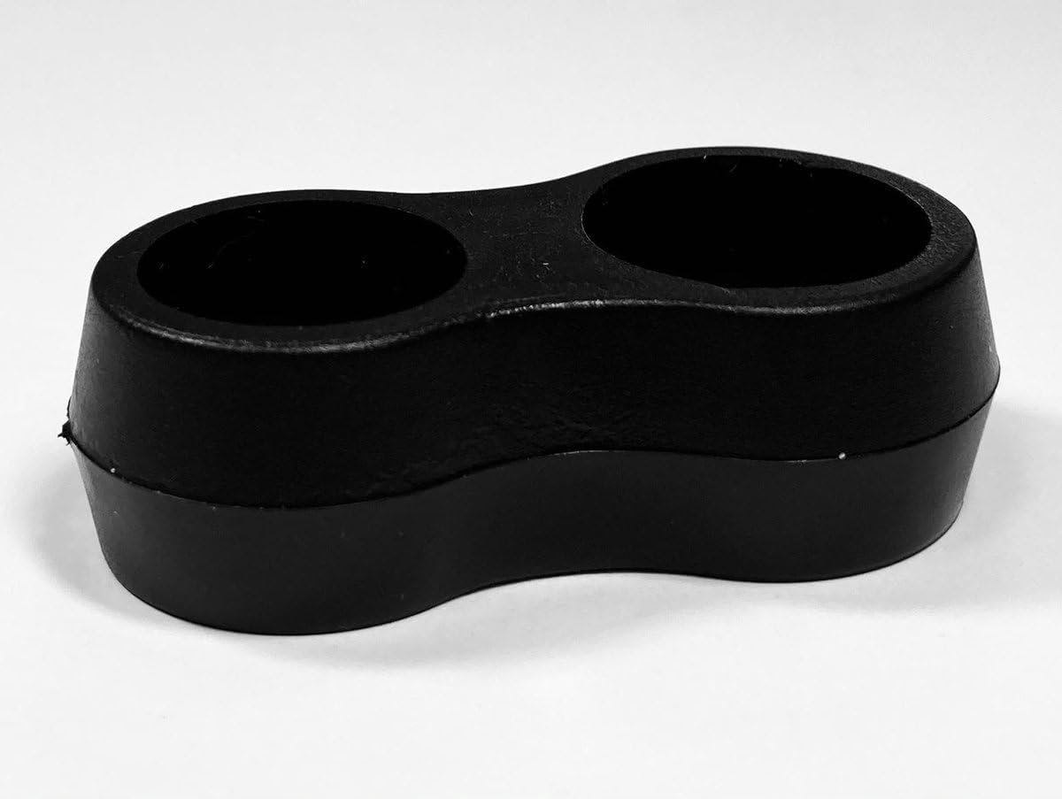 SnelShoppen - 10x Deurhandgreep Beschermers - Zwart - Flexibele Bumpers, Wandbeschermers en Deurstopper - Voor Muren en Deuren, Ideaal voor Thuis en K