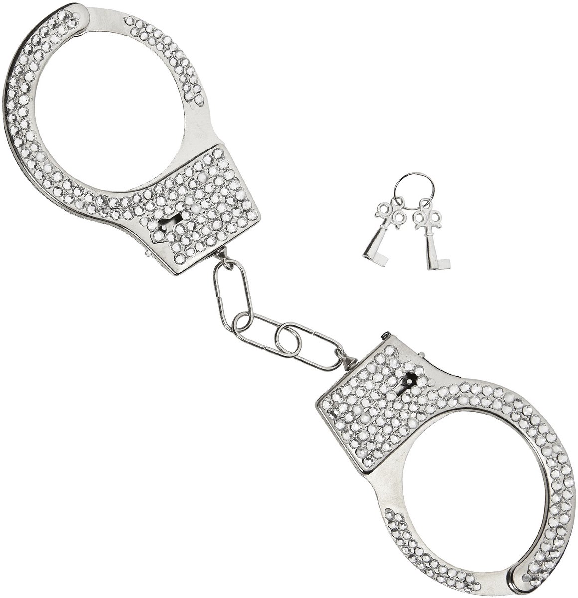Handboeien met steentjes - Diamantjes - Strass handboeien - Hand cuffs - Roleplay - Erotische speeltjes - Seksspeeltje - Vastbinden - Erotiek - Inclusief 2 sleuteltjes - Jonyx