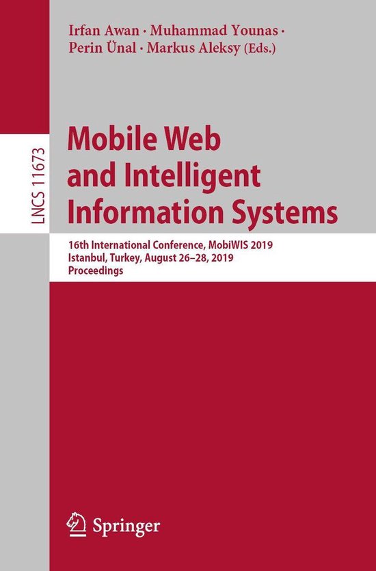 Springer Nature Proceedings Computer Science - Mobile Web an ... - cover