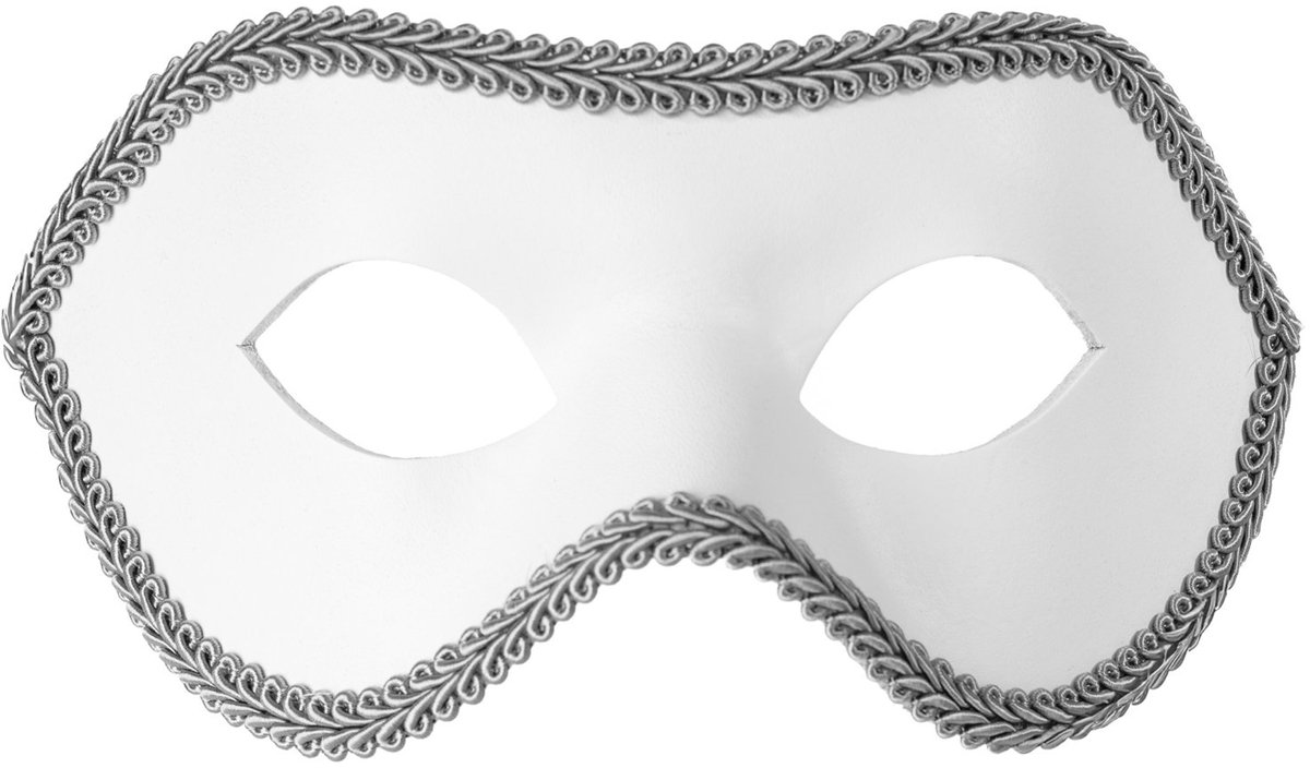Colombina con Passamaneria bianco-argento