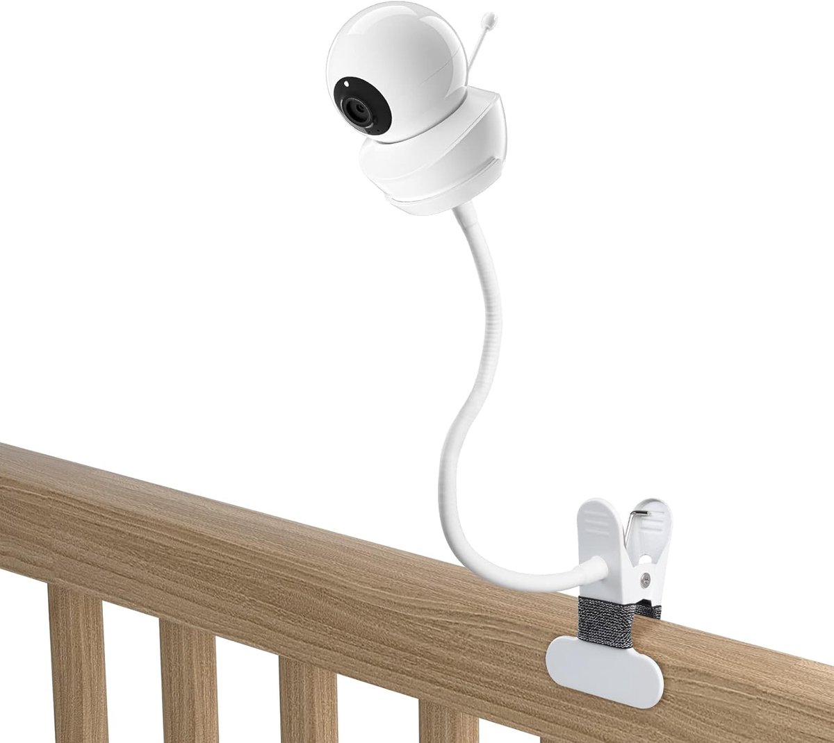 SnelShoppen - Babymonitorhouder voor Babysense S2/V43 babyfoon - Clipbevestiging, Robuust en Veilig, Kunststof, Ideaal voor Thuisgebruik
