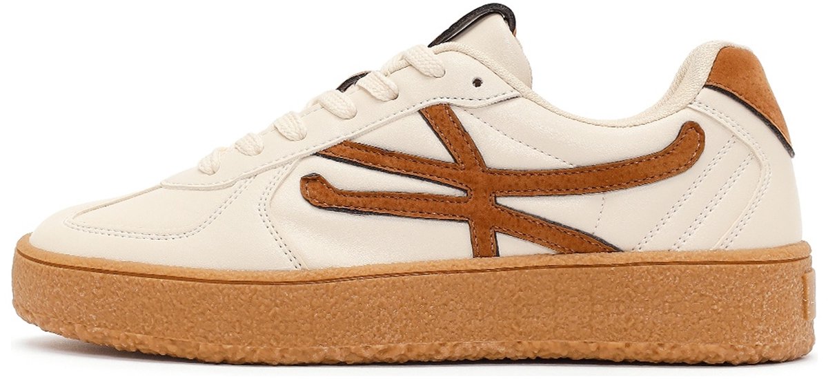 DERIMOD Sneakers Imitation Leren Sneakers