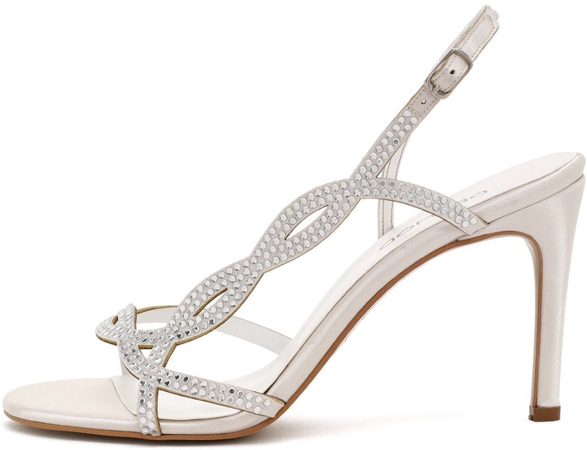 DERIMOD High Heel Sandals Imitation Leather High Heel Sandals