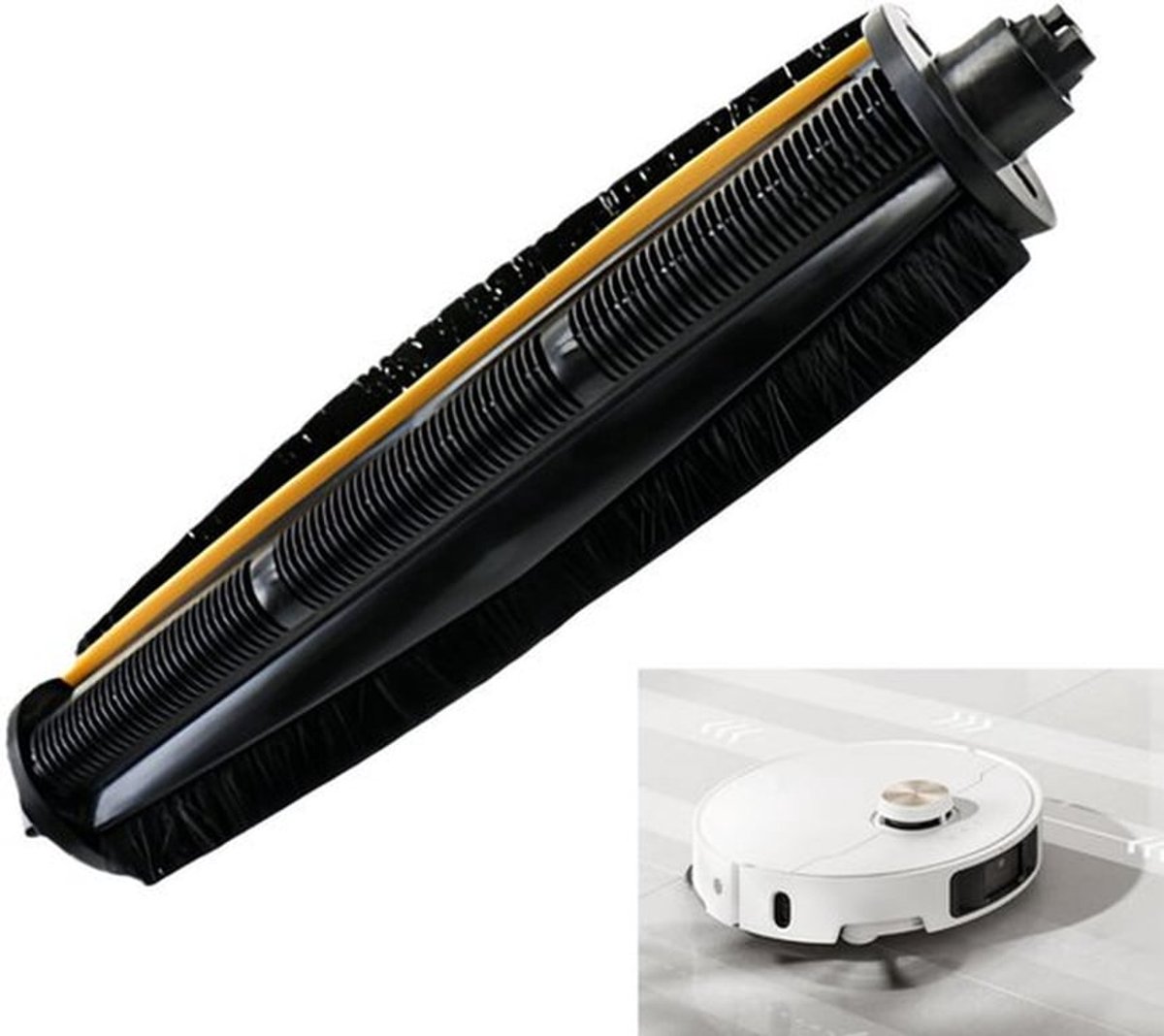 Vervangende hoofdborstel L40 Ultra TriCut compatibel met Dreame X40 Ultra/X30 Ultra/L10s Pro Ultra/L10s Ultra/L20 Ultra - Anti-haarroller -| Diepe reiniging voor dierenhaar tapijt en harde vloeren