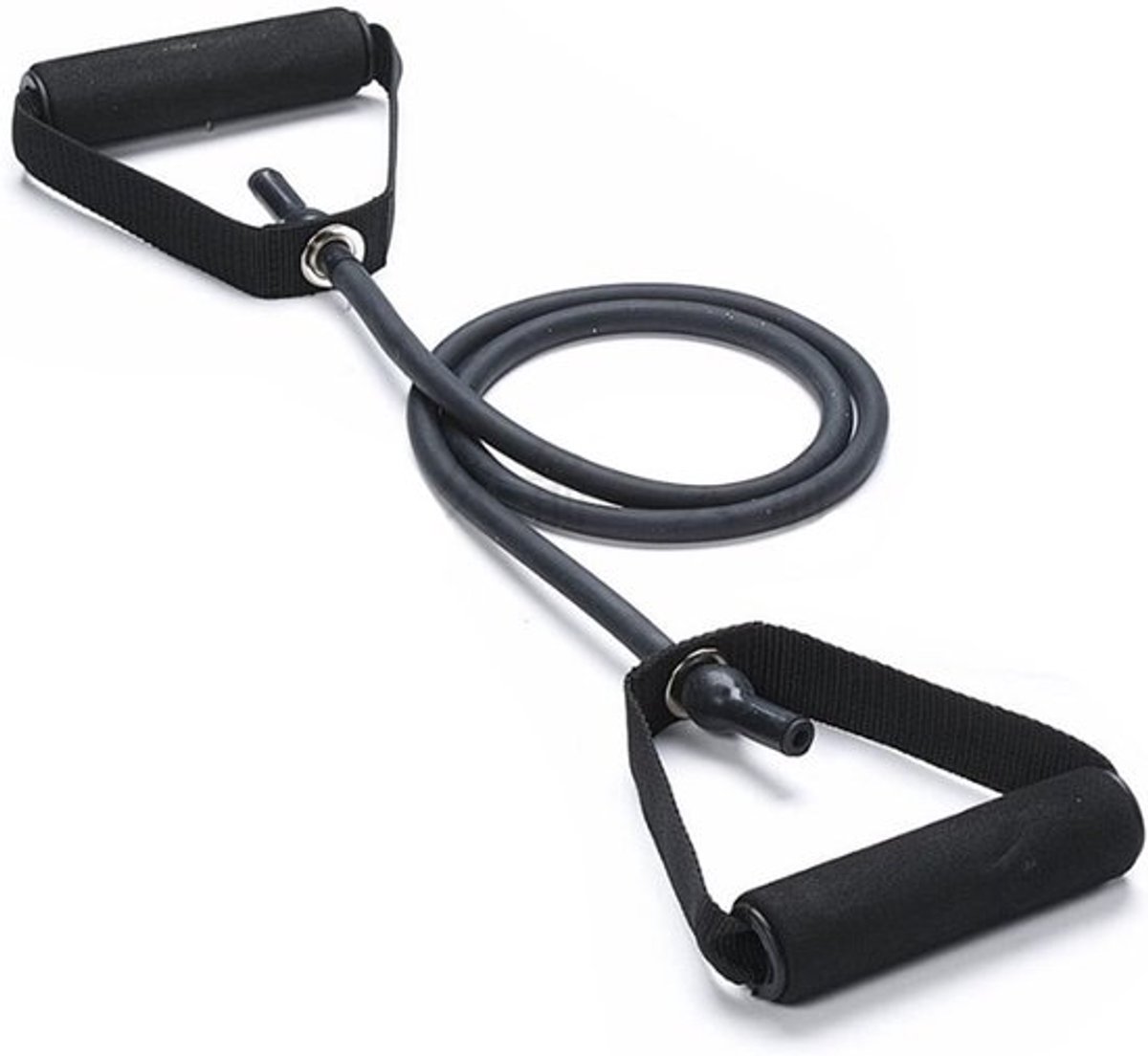 Multifunctionele Yoga Pull Rope Strength Elastic Trainer - Zwart