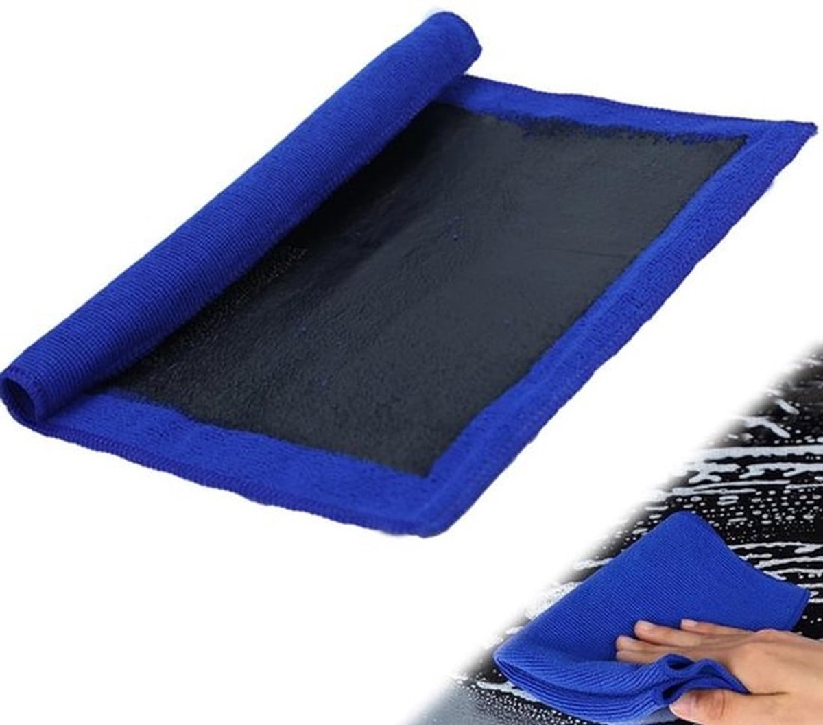 Kleidoek Auto - Geperforeerde Polijstdoek - Kleidoek - Klei-Doek - Auto Klei - Klei-bar - Reinigingsdoek - Auto Kleien Polijsten - Auto Reiniging - - Microvezel Reinigingsdoek - Hars, Teer, Vliegjes, Vogelpoep Verwijderen - Krasvrij - 30x30 cm