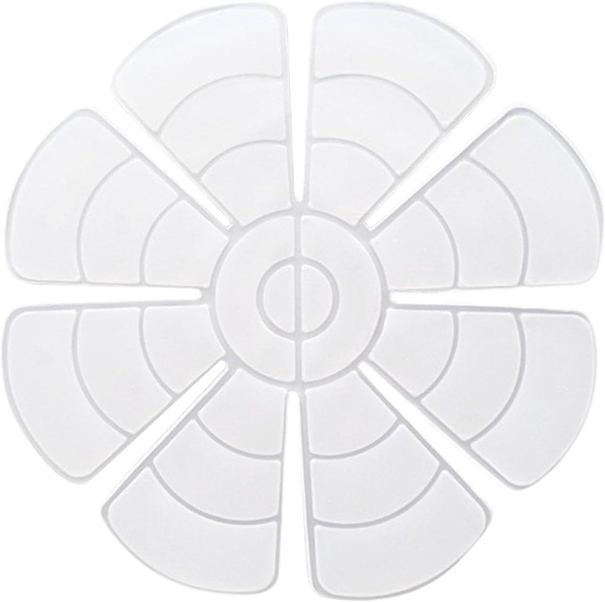 Helminzetstuk Koel - Hoofd Koelpakket - Warmte Verlichten - Herbruikbaar P-CM Medium - 22 x 2 cm - Wit
