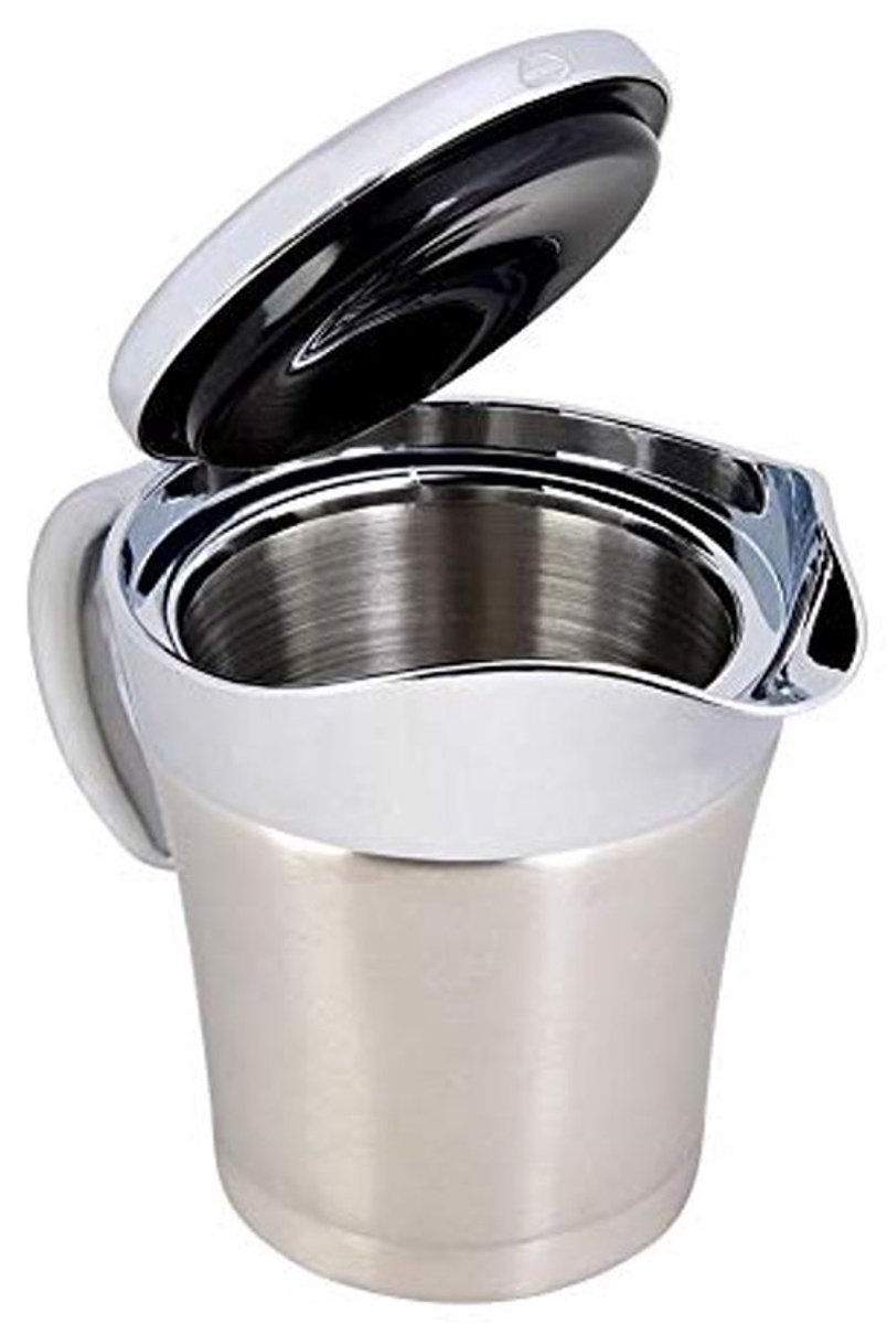 Thermo-Saucentopf, 450 ml/750 ml, 304er-Edelstahl, doppelwandig, isoliert, Sauciere, Keukengerei 450 ml