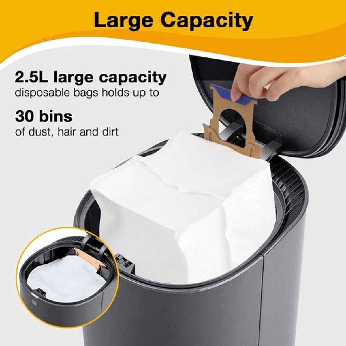 12 Stuks stofzuigerzakken accessoireset geschikt voor Ecovacs Deebot N8/N8+/N8 Pro/T8 MAX /T8+/T8 AIVI/T9+/T9 AIVI+/T9 POWER/T9 Pro stofzuigers - stofzuigerzakken - Ecovacs stofzuigerzakken vervangende onderdelen