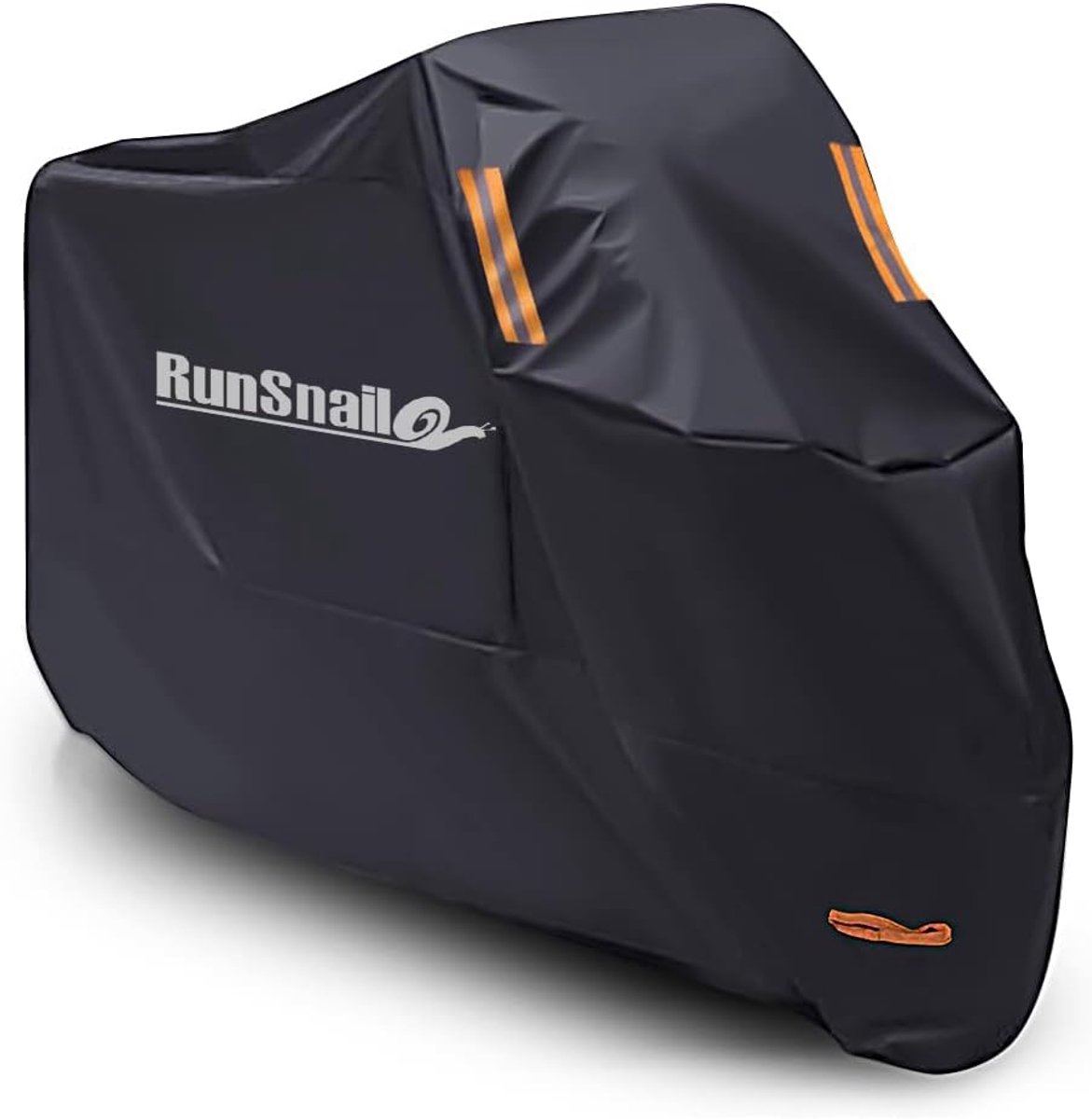 SnelShoppen - Waterdichte Motorhoes, Motorafdekking Outdoor, Krasbestendig 210D Oxford-stof, Motorzeil met Vergrendelingsgaten voor 245 cm Motorfiets,