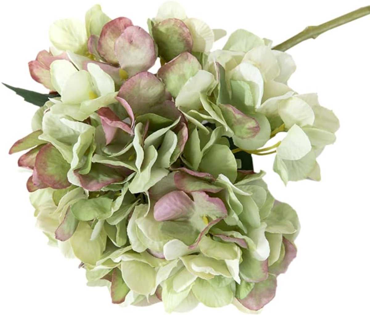 SnelShoppen - 9 Stuks Kunstmatige Hortensia Bloemen, Realistische Lange Steel Kunstbloemen voor Bruiloft, Thuis, Kantoor, Hotel en Feestdecoratie