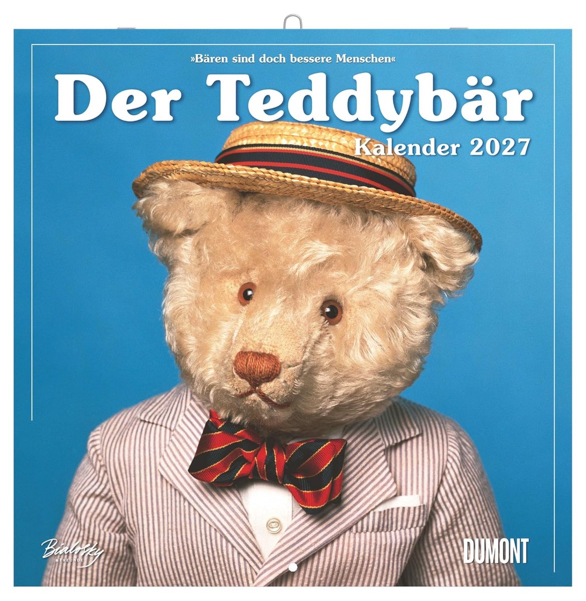 SnelShoppen - Der Teddybär Kalender 2027: Wandkalender 30x30 cm met Notizkalendarium en 12 Schattige Teddy-Szenen voor Kinderen en Kantoor