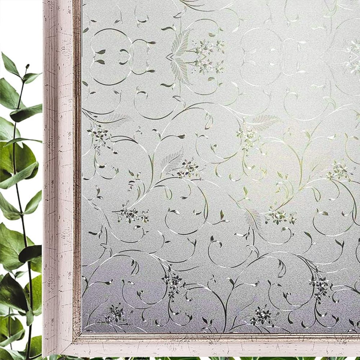 SnelShoppen - Window Film Opaque 30 x 200 cm - Privacybescherming, UV-blokkerend, Warmte-isolatie, Ideaal voor Thuis, Keuken, Badkamer, Kantoor, Eenvo