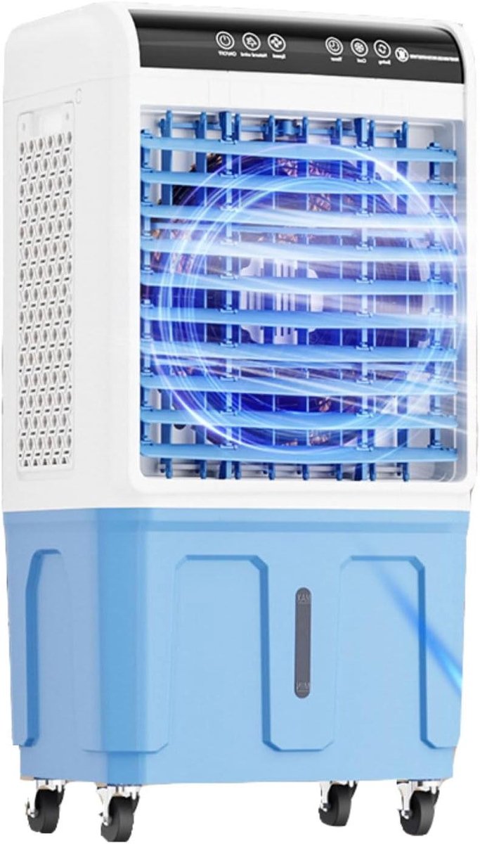 Draagbare Airco - Luchtkoeler Ventilator - Persoonlijke Koeling - Geen Slang Nodig - 90CM Hoog - Wit
