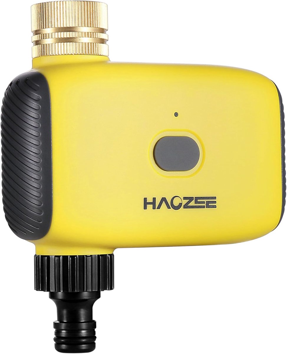 SnelShoppen - Haozee Smart Bewateringscomputer - Intelligente Water Timer voor Tuinslangen - Automatisch Bewateringssysteem met Tuya Zigbee Hub - Onde