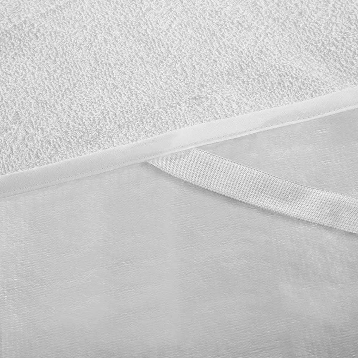 SnelShoppen - Waterproof Matrasbeschermer 60x120cm - Ademende en Antibacteriële Katoenen Terry - Perfect voor Kinderen, Peuters, en Baby's - 4 Elastis