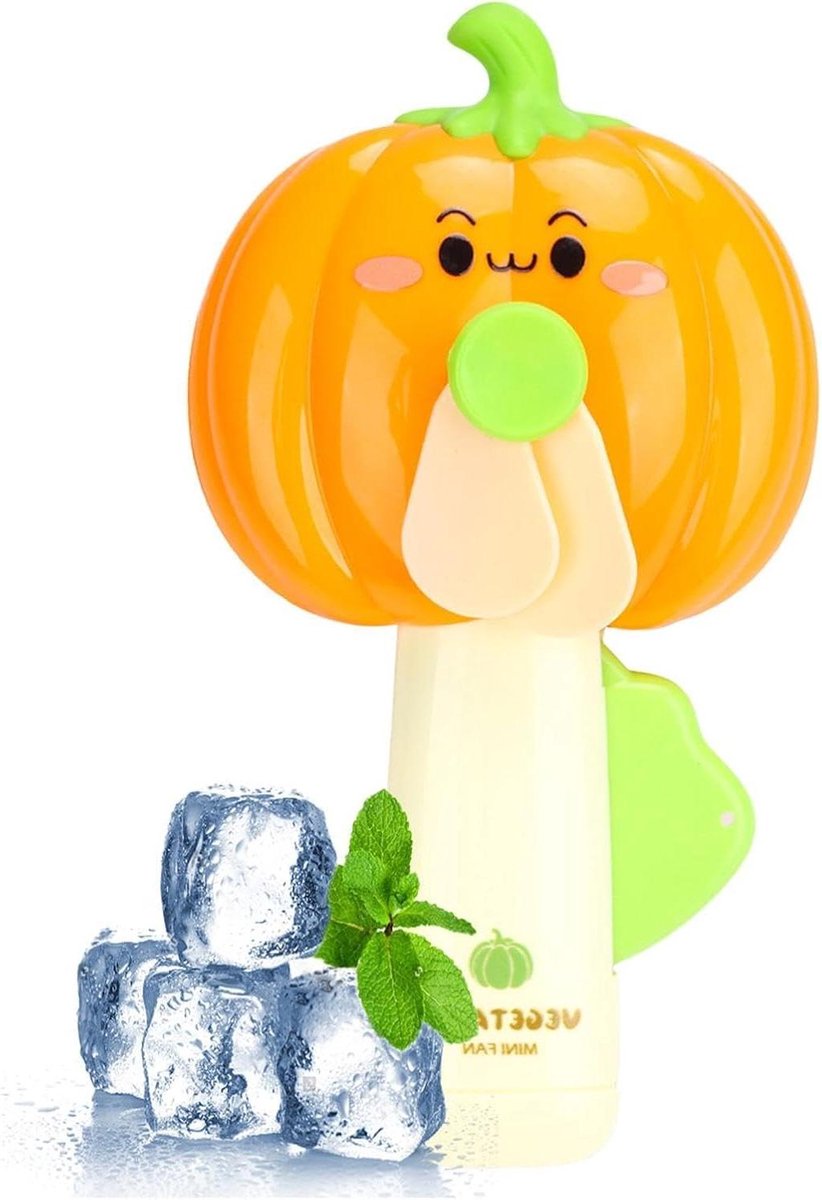 Handwaaier Kinderen - Zakventilator - Frisse Lucht - Schattig Cartoon Design - 5 x 8 x 5 cm - Kleurrijk