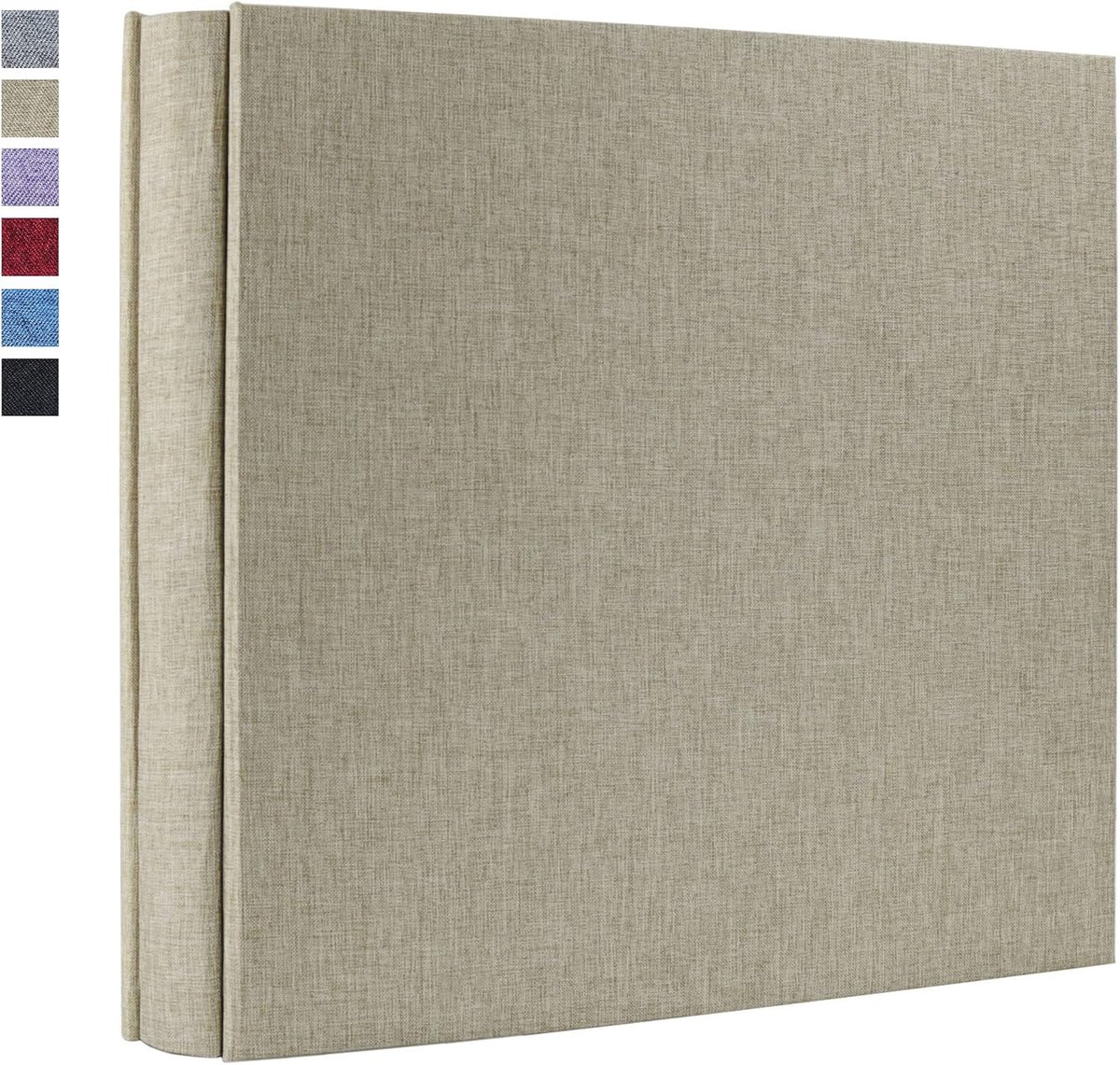 SnelShoppen - Photo Album 10x15 cm, 600 Pockets, Linnen Cover, Voor Trouwen, Kinderen, Familieherinneringen, Grote Capaciteit, Horizontale en Vertical
