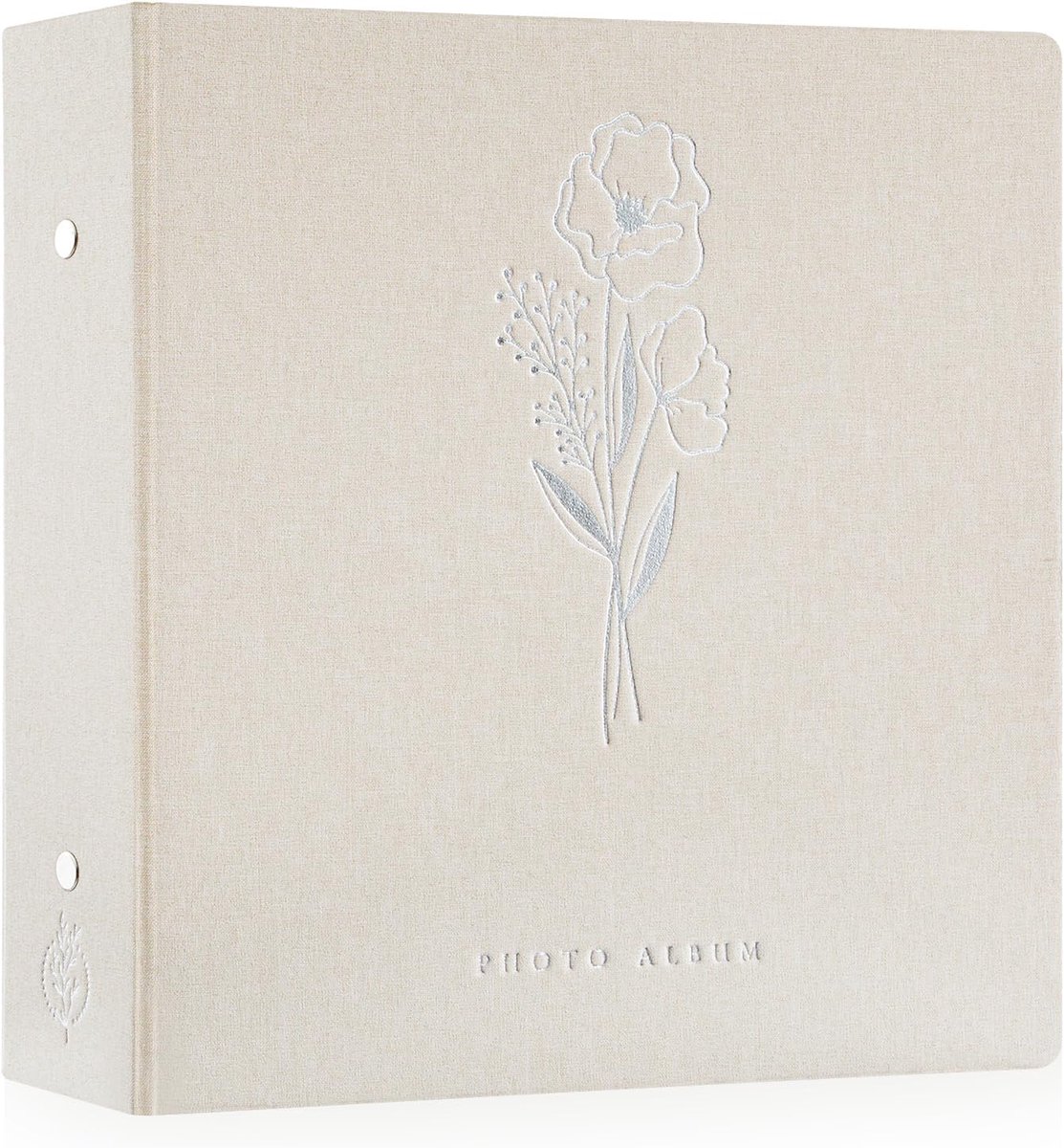 SnelShoppen - Luxe Foto Album 11x15 cm - 600 Foto's - Beige Linnen - Voor Kinderen - Perfect voor Herinneringen en Cadeaus
