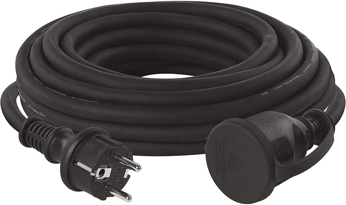 EROCK Verlengkabel - Extra dikke aders - 3 * 2.5mm