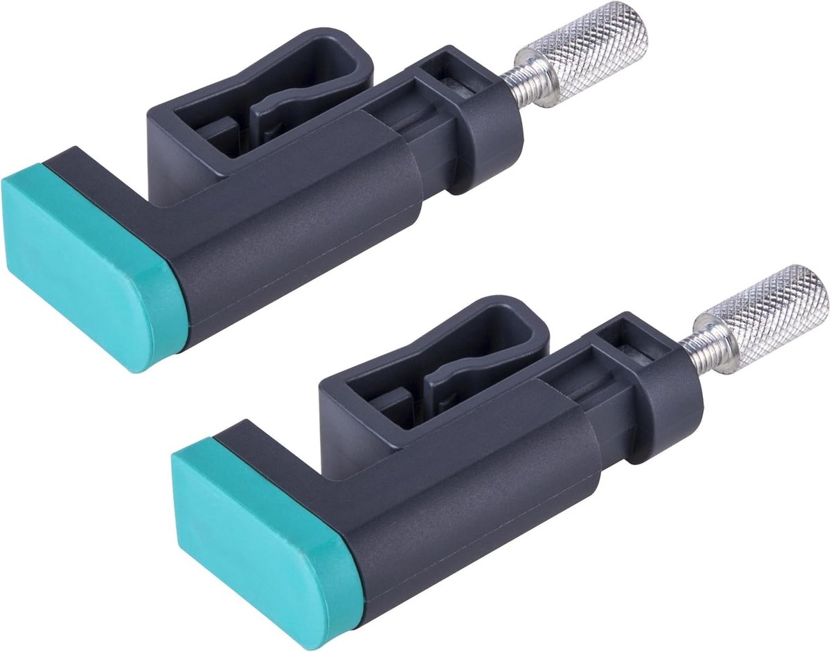 Thijox - 2 Kantenlijmtangen voor Puntklemmen - Constructieklemmen - Klemgereedschap - Made in Europe - Perfect voor Frezen, Boren, Zagen en Lijmen