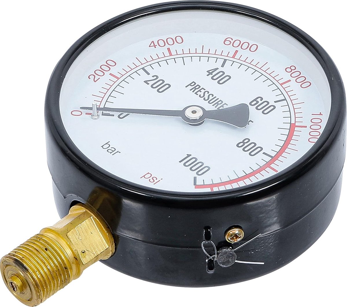 SnelShoppen - Drukmeter BGS 9246-3 - Professionele Drukmeter - Duurzaam en Robuust - Voor Diverse Toepassingen - Meetinstrument voor Tuin, Keuken en I