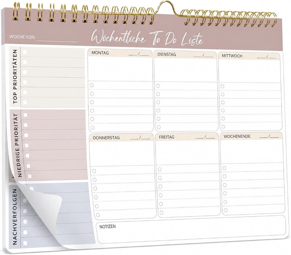 SnelShoppen - Bruine Afsprakenkalender 2024 - Luxe Notitieboek voor Organisatie - Ideaal voor Thuis, Kantoor en School - Perfect voor Plannen en Agend