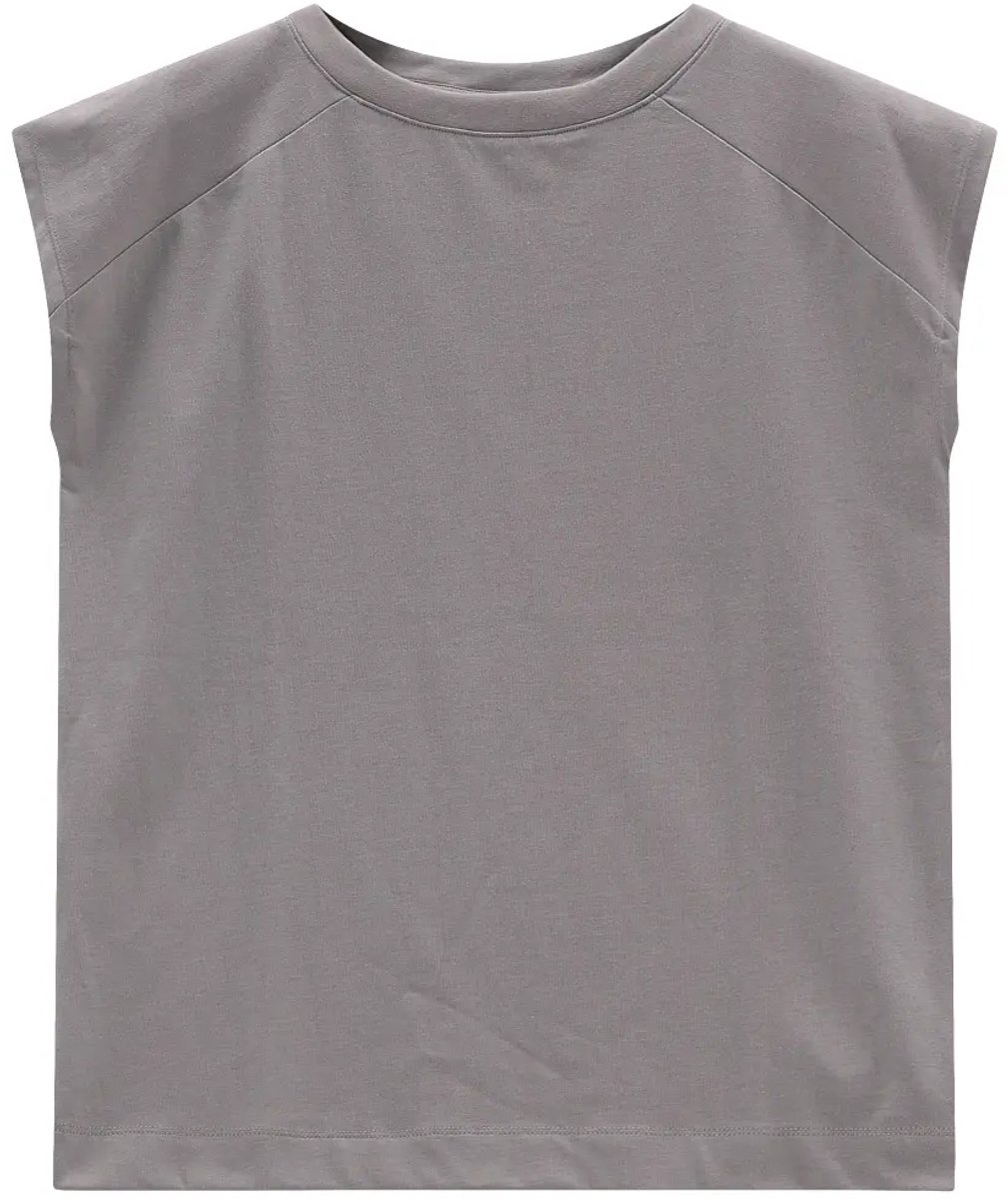 Dames-T-shirt met opdruk CMP Duifgrijs