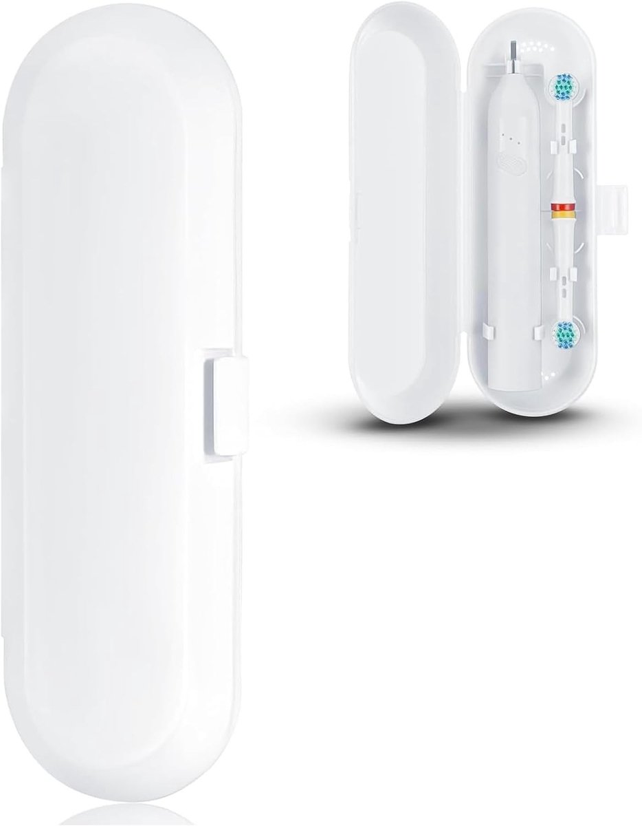 Reis Tandenborstel Etui - Slim en Compact Hard Shell, Elegant Design, Draagbaar en Lichtgewicht, Perfect voor Op Reis en Thuisgebruik