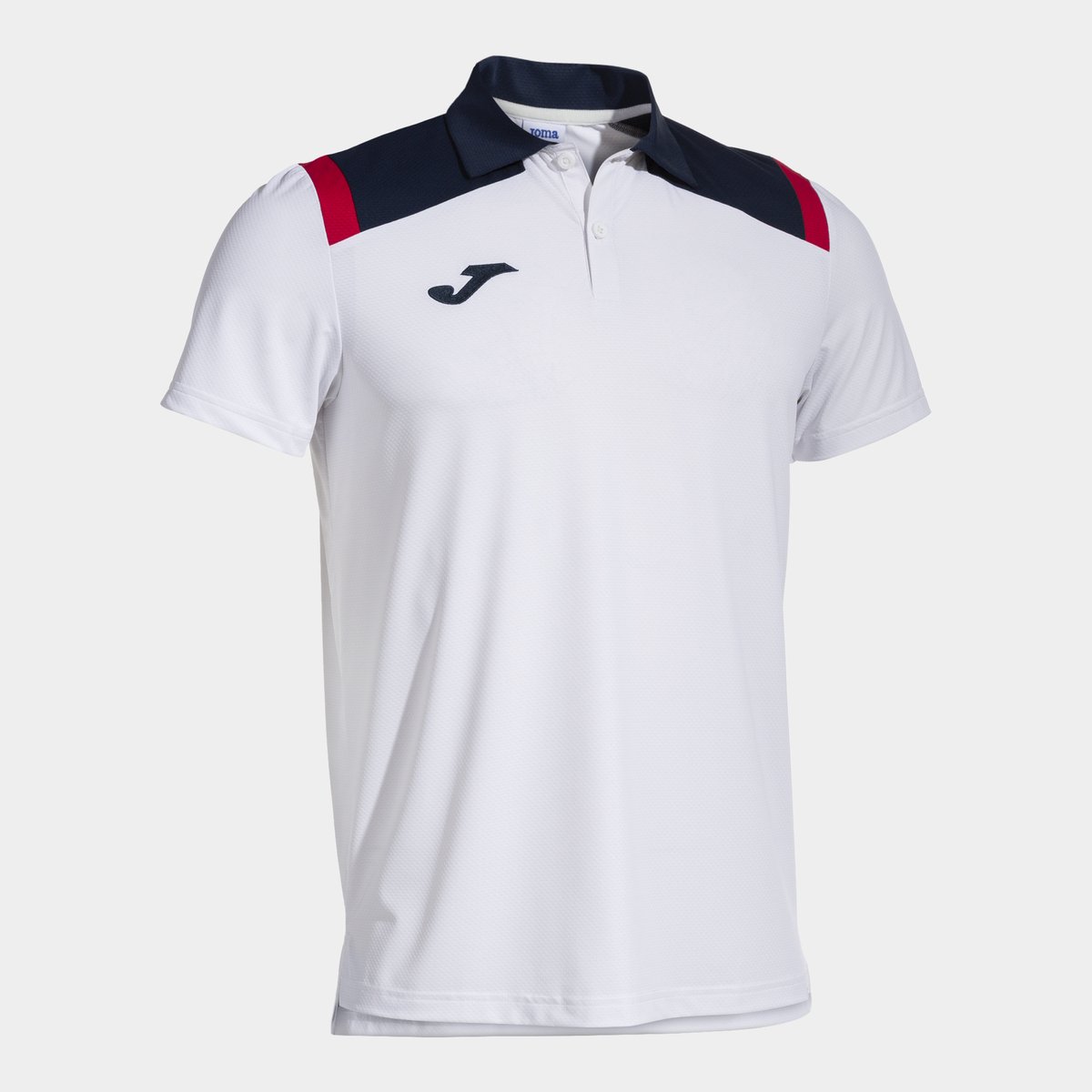 Joma Toledo Korte Mouw Poloshirt Wit XL Man