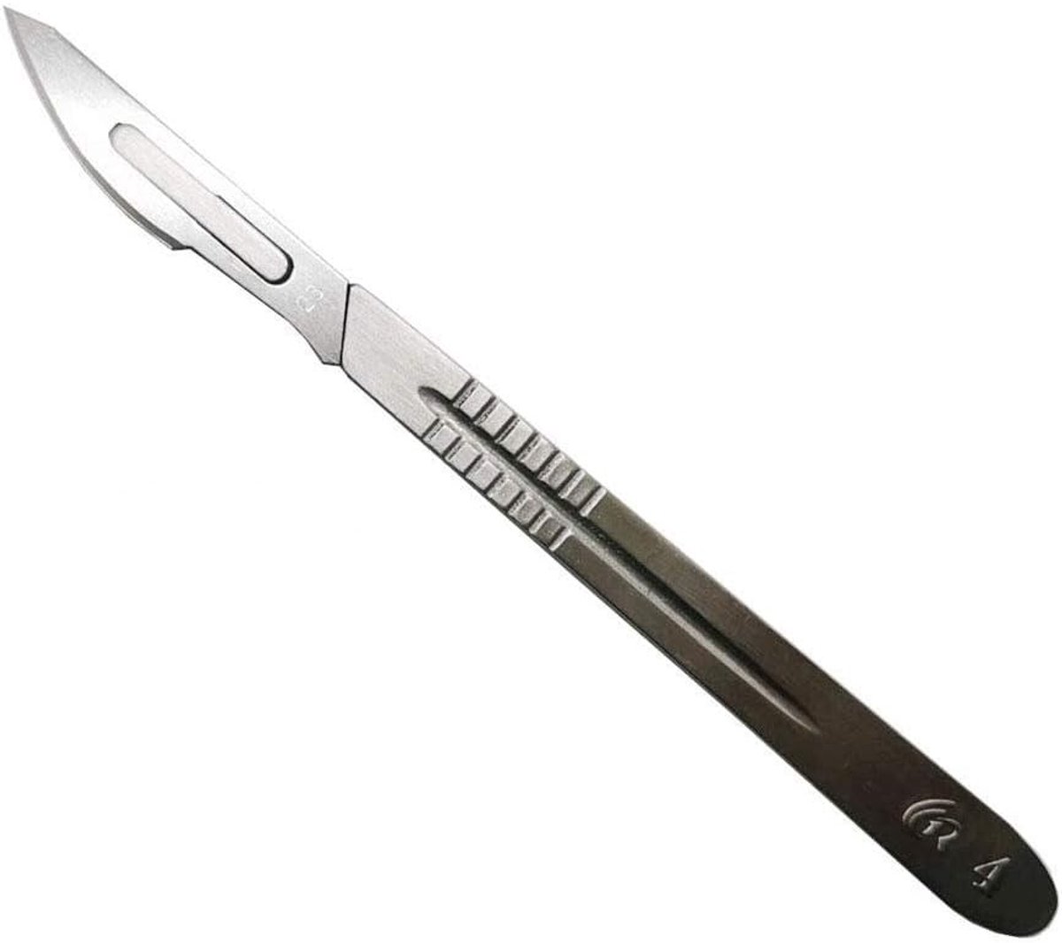 Scalpelbladen #23 met #4 Handvat - Steriele Scheermesjes voor Dermaplaning, Dissectie en Professionele Huidverzorging