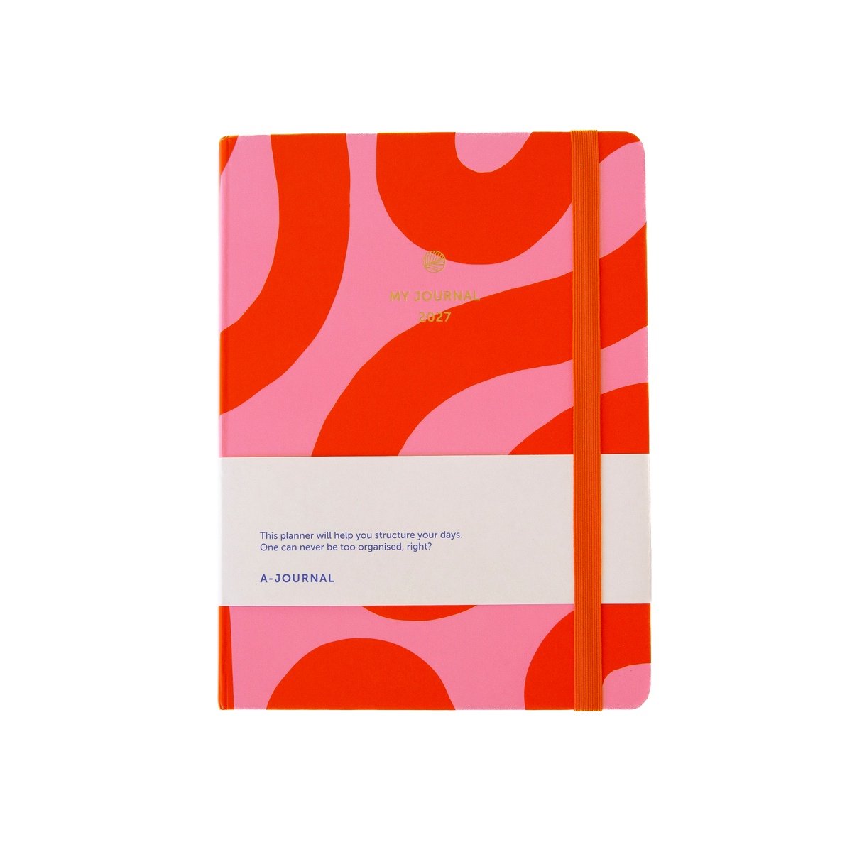 My Journal Agenda 2027 - Flow Roze Rood