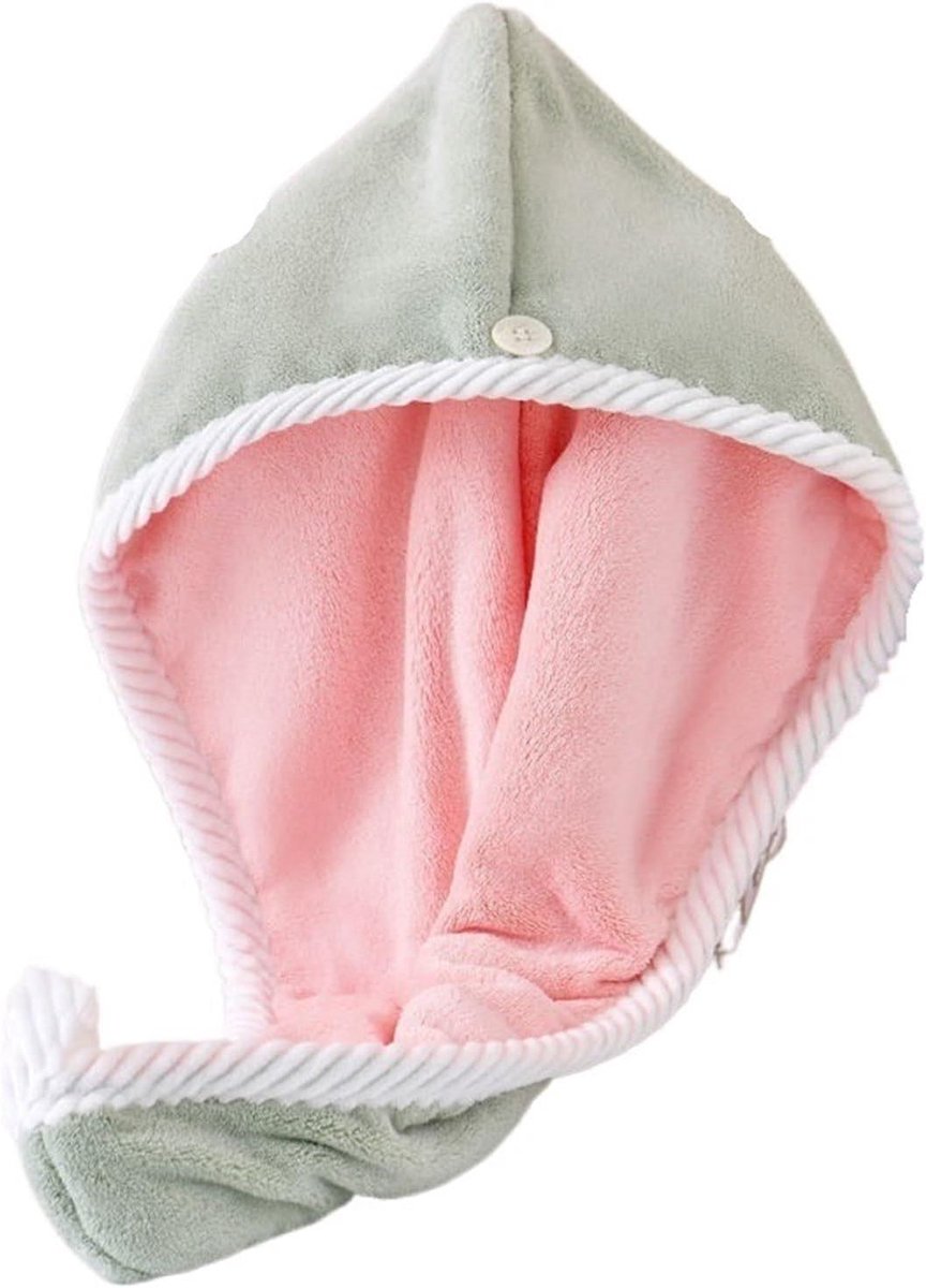 Haardroogkap - Haardroger Handdoek - Snel Haar Drogen - Hoog Absorptievermogen - One Size - Veelkleurig